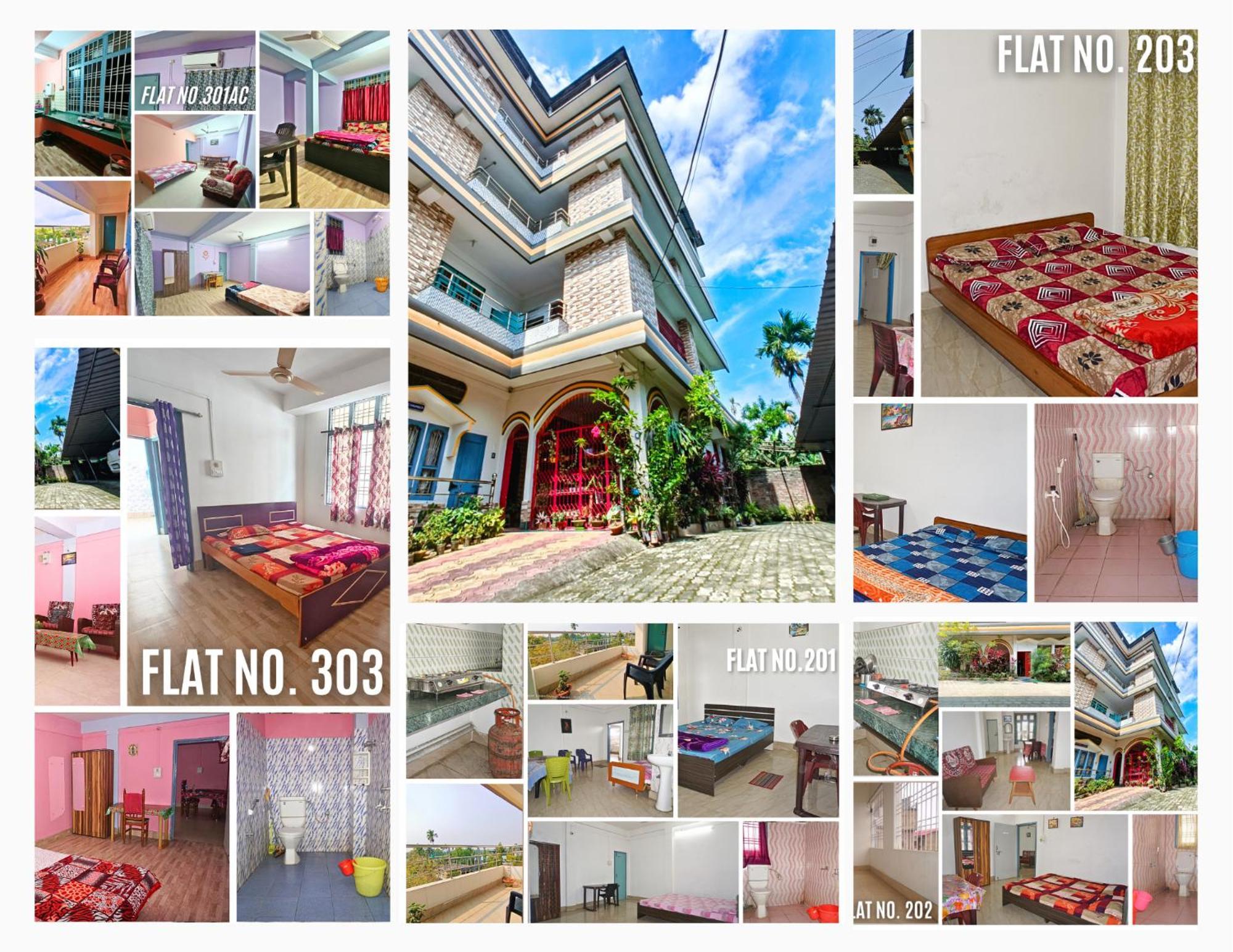 Taj Residency Holiday Homestay -Entire 1Bhk & 2Bhk Private Apartments -Call 767Ooo54Oo Jorhat Luaran gambar