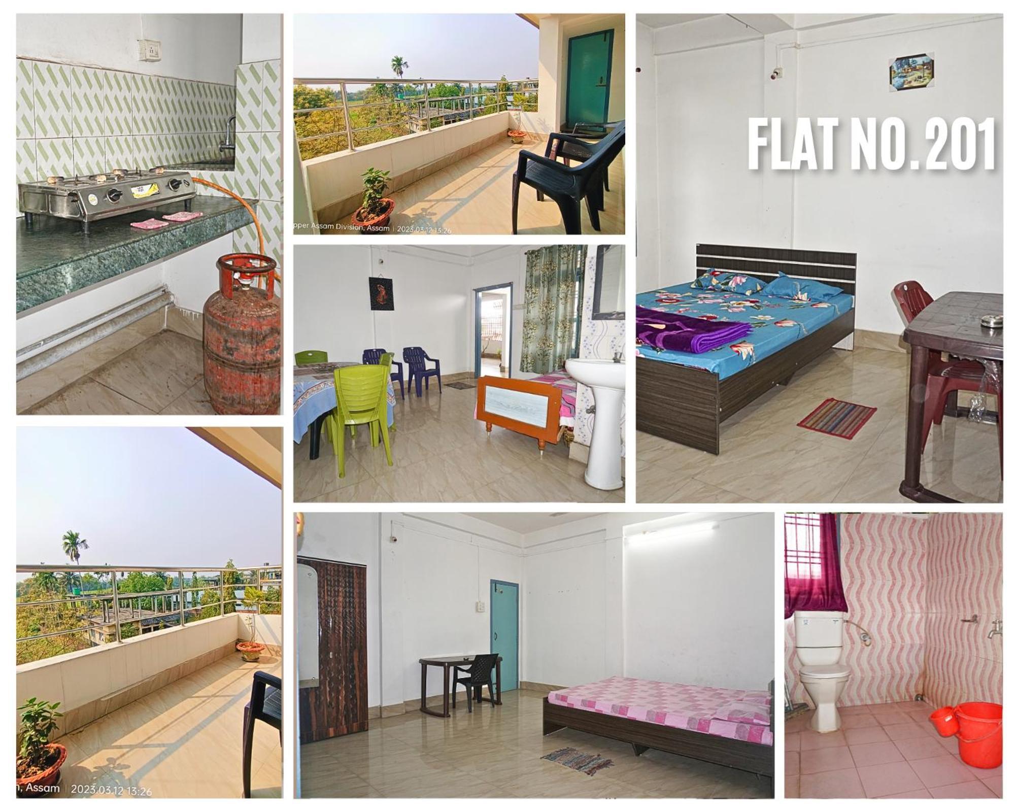 Taj Residency Holiday Homestay -Entire 1Bhk & 2Bhk Private Apartments -Call 767Ooo54Oo Jorhat Luaran gambar